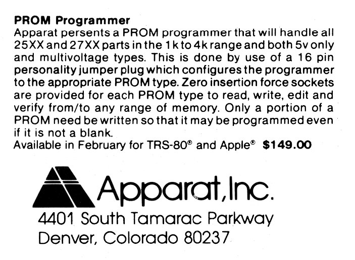 ad-promprogrammer(apparat)